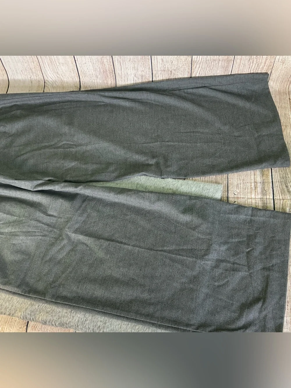 Anthropologie Melange Gray Wide Leg Trousers Size M - Picture 12 of 16